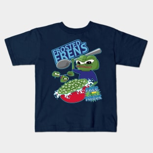 Frosted Frens Apu Cereal Kids T-Shirt